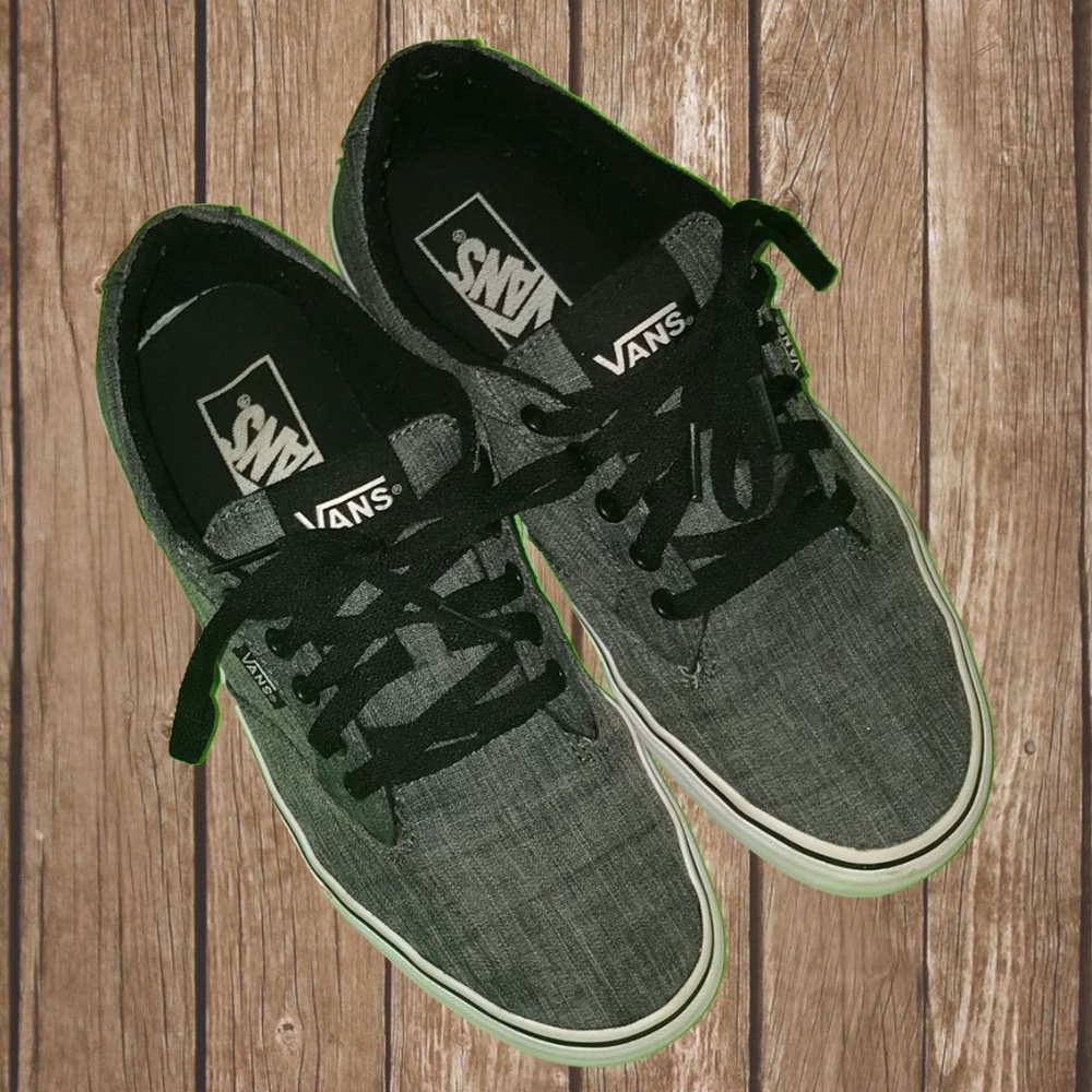 Vans Winston Rock Textile Black and White Shoes